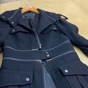 Bcbgmaxazaria size small wool coat